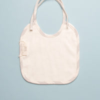 WOVEN TIE BIB - SKY STRIPE