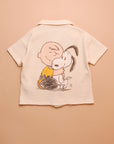 SNOOPY & CHARLIE HUG SHIRT