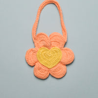 CROCHET FLOWER PURSE