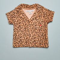 TERRY LEOPARD BUTTON DOWN