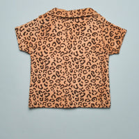 TERRY LEOPARD BUTTON DOWN