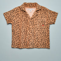 TERRY LEOPARD BUTTON DOWN