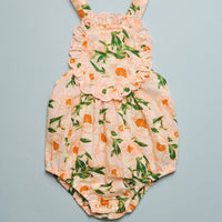 FREYA BOUQUET ROMPER - NUDE PINK