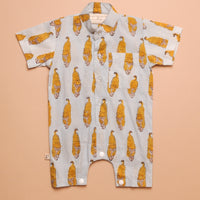 YELLOW TIGERS ROMPER