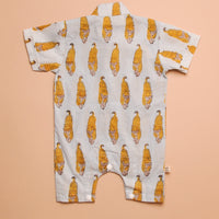YELLOW TIGERS ROMPER