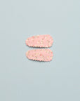HAIR CLIP SET - POSY HEARTS