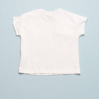 BABY LINEN BLEND TEE - ECRU