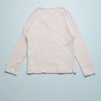 LINEN BLEND TEE - MOON
