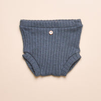 RIBBED BABY BLOOMER - MIDNIGHT