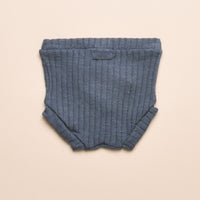 RIBBED BABY BLOOMER - MIDNIGHT
