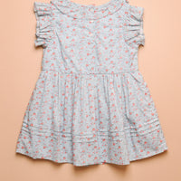 ANA DRESS - BLUE POSY