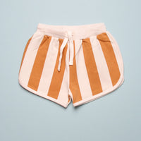 VERT STRIPED SWEATSHORTS