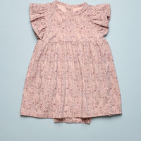 BAMBOO FLOWER ONESIE DRESS