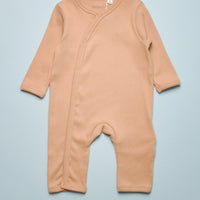 FINE RIB COVERALL - AFFOGATO
