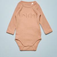 RIB ONESIE - 2 PACK