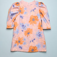 FLORAL PUFF SLEEVE DRESS