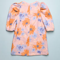 FLORAL PUFF SLEEVE DRESS
