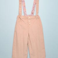 CORDUROY PANTS WITH DETACHABLE STRAPS