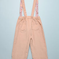 CORDUROY PANTS WITH DETACHABLE STRAPS