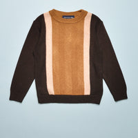 PARICOLLO SWEATER - BROWN