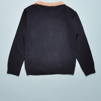 PARICOLLO SWEATER - NAVY