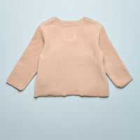 POLAR FLEECE WRAP JACKET - TAUPE