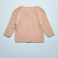 TOTTI KNIT EYELET CARDIGAN