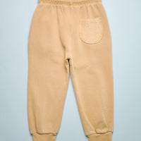 TERRY POCKET SWEATPANTS - TIME GREEN