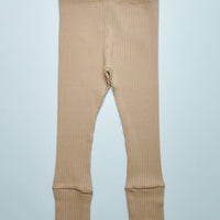 THE RIBBED LEGGING - SAGE