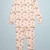 DESERT CAMPING BAMBOO PAJAMA SET