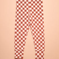 CHECKERED BAMBOO PAJAMA SET