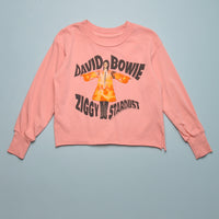 DAVID BOWIE ORGANIC TEE - BLUSH