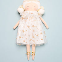 WILLOW FAIRY DOLL - IVORY GOLD STAR