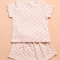 BERRYBERRY TWINSET - PALE PINK