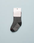ARNAU HERRINGBONE SOCKS - ANTHRACITE