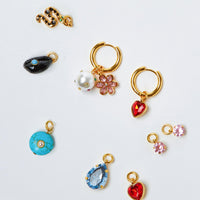 TOTALLY CHARMING PIERCED EARRING SET