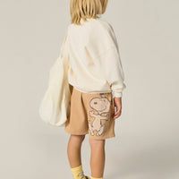 SNOOPY KIDS SWEATSHORT