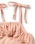 STRAWBERRY KISSES CUTWORK SWIMSUIT