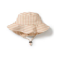 WAVE TERRY SUN HAT - STRAWBERRY