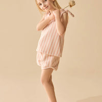 WAVE TERRY STRIPED SHORTS