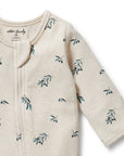LITTLE OLIVE ZIP ROMPER