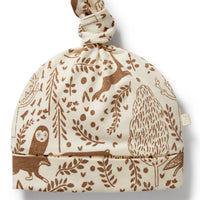 WINTER FOREST KNOT HAT