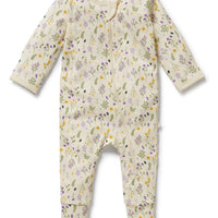 BELLA FLORAL ZIP ROMPER