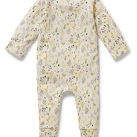 BELLA FLORAL ZIP ROMPER