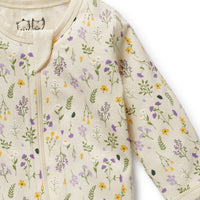 BELLA FLORAL ZIP ROMPER