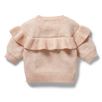 KNIT RUFFLE SWEATER - FAIRY