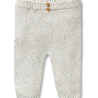 KNIT LEGGING - CHALK CONFETTI