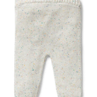 KNIT LEGGING - CHALK CONFETTI