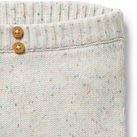 KNIT LEGGING - CHALK CONFETTI