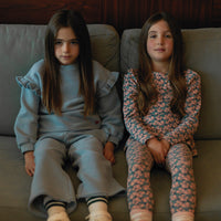 FRILLED SWEATPANTS